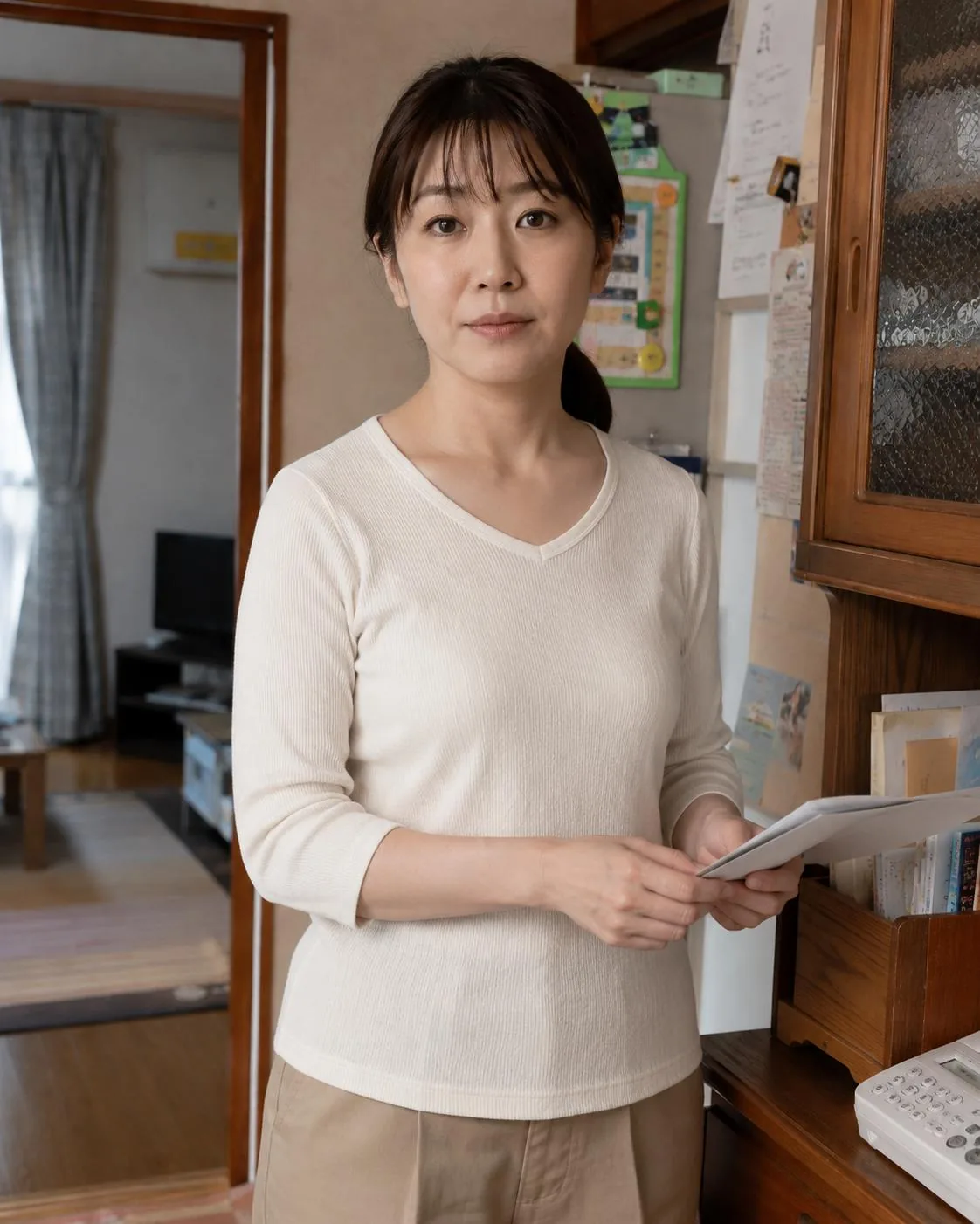 主婦の女性